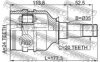 TOYOT 4304005080 Joint, drive shaft